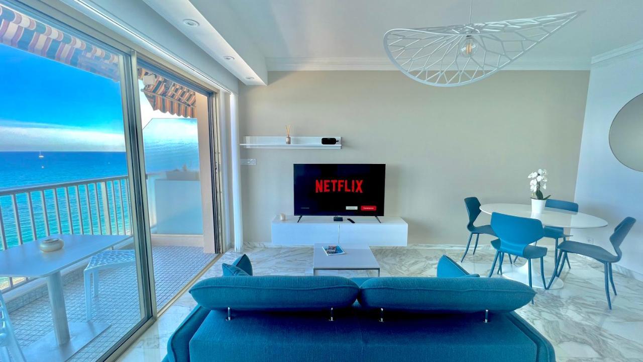 Seaviews By Jenni Menton, La Suite, Superbe Front De Mer, Top Emplacement Avec Terrasse Et Parking! 外观 照片